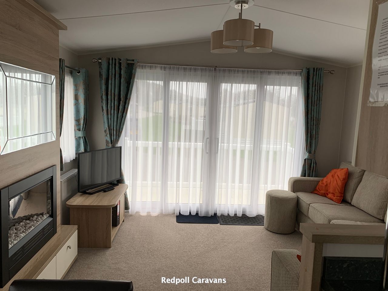 Caravan living-room / lounge